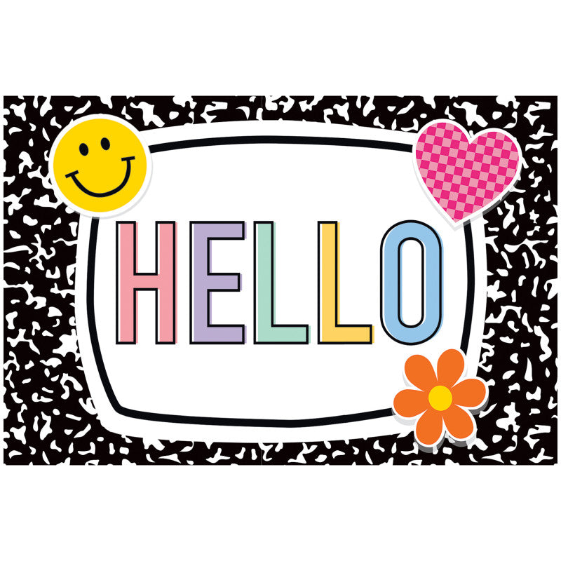 Cool For School Hello Postcards (Pack of 10)