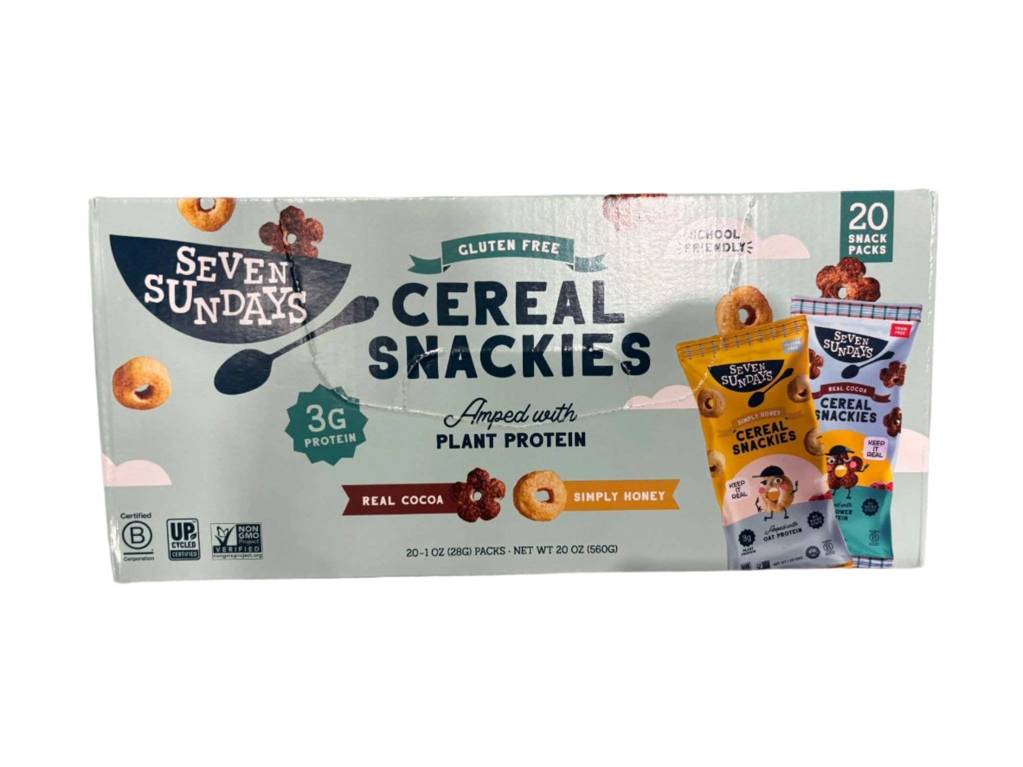 Seven Sundays Cereal Snackies, 1 oz, 20-count | ShelHealth