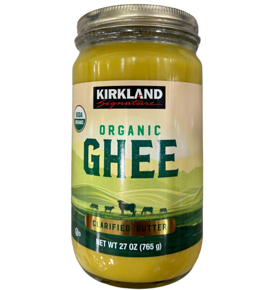 Kirkland Signature Organic Ghee Clarified Butter, 27 oz