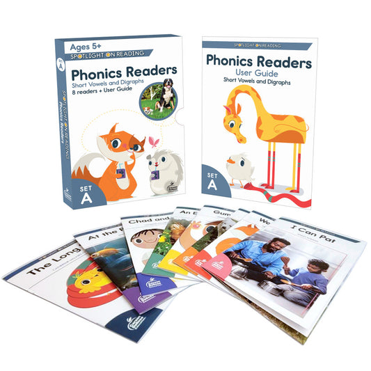 Spotlight Read Phonics Readrs Set A (Pack of 3)