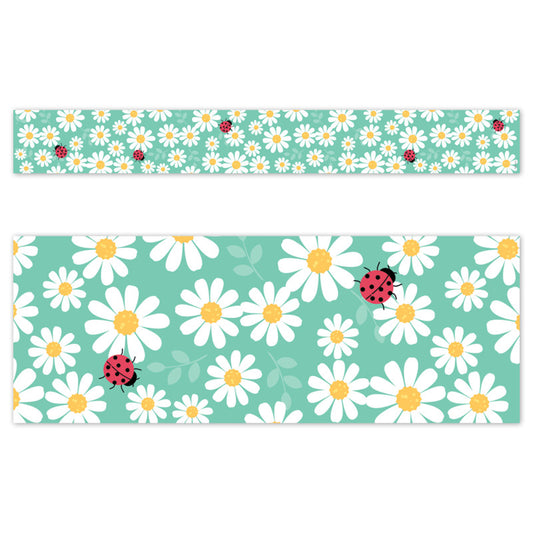 Core Decor Daisy Bug Ez Border (Pack of 8)