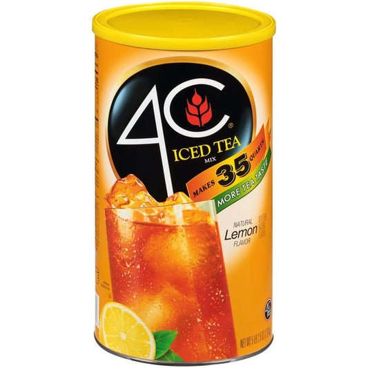 4C 35-Qt. Lemon Iced Tea Mix (82.6 oz.) - Coffee Tea & Cocoa - 4C 35-Qt.