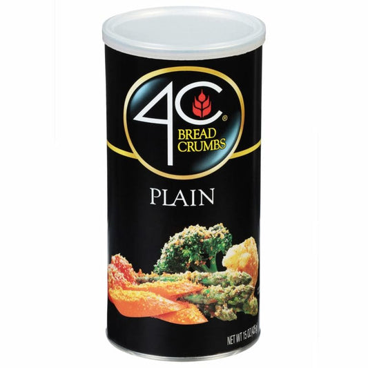 4C FOODS: Plain Bread Crumbs 15 oz (Pack of 5) - Grocery > Cooking & Baking > Crusts Shells Stuffing - 4C FOODS