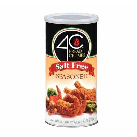 4C Foods 4C Foods Salt Free Seasoned Bread Crumbs, 12 oz