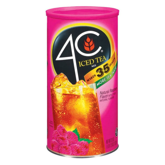 4C Raspberry Iced Tea Mix 92.8 oz. - 4C
