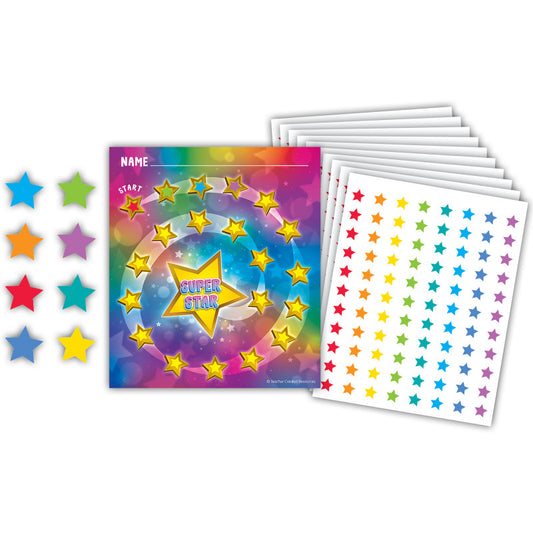 Treasure Hunt Reward Trackers With Stickers (Pack of 10)