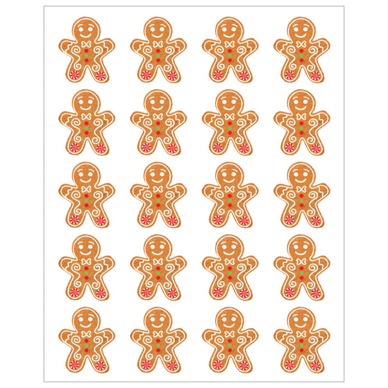 Gingerbread Cookies Stickers (Pack of 12)