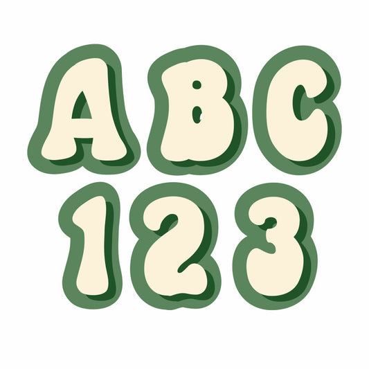 Scool Era Deco Letters Deco Letters (Pack of 6)