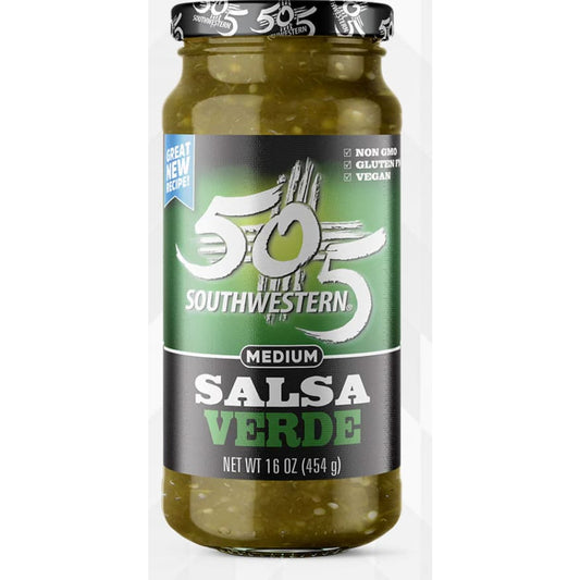 505 SOUTHWESTERN: Salsa Verde 16 OZ (Pack of 4) - Grocery > Pantry > Condiments - 505 SOUTHWESTERN