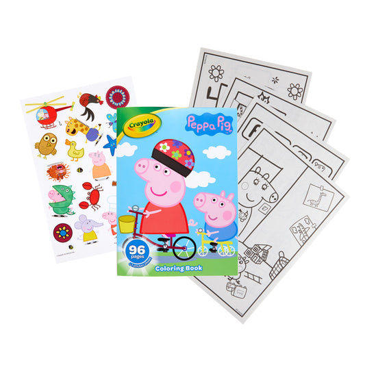 Peppa Pig 96-Page Coloring Book (Pack of 12)