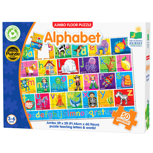 Jumbo Floor Puzzles Alphabet (Pack of 3)