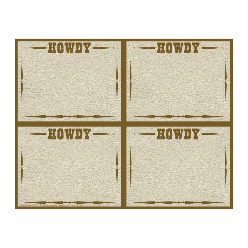 Wild Wild Classroom Name Tags (Pack of 10)