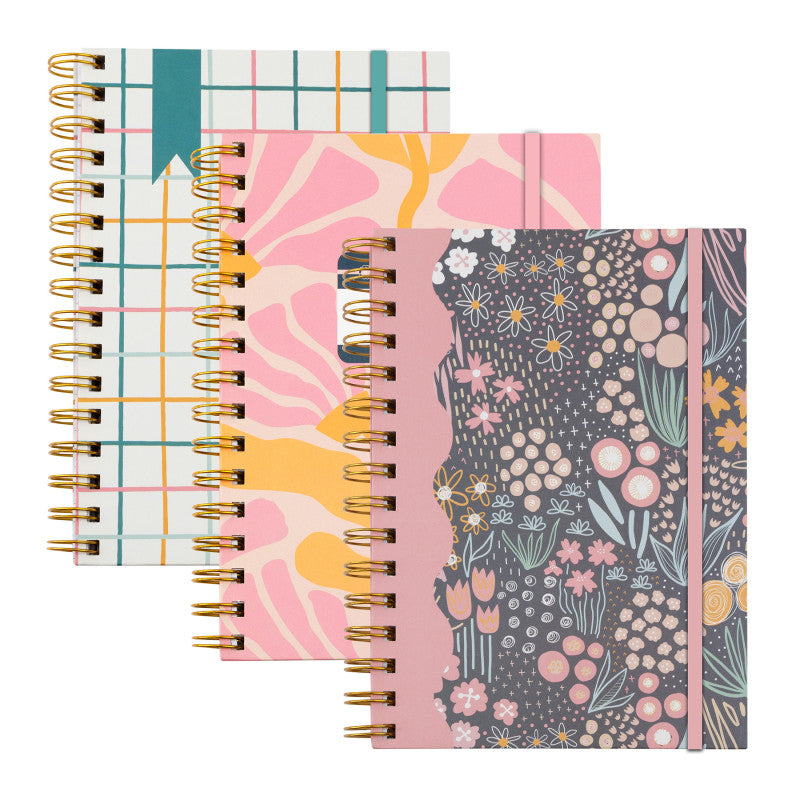 Journals Assorted Designs 3/Pk Signature Series (Pack of 3)