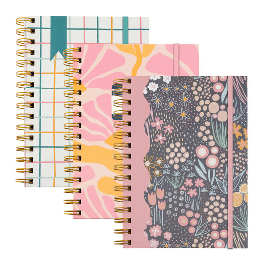Journals Assorted Designs 3/Pk Signature Series (Pack of 3)