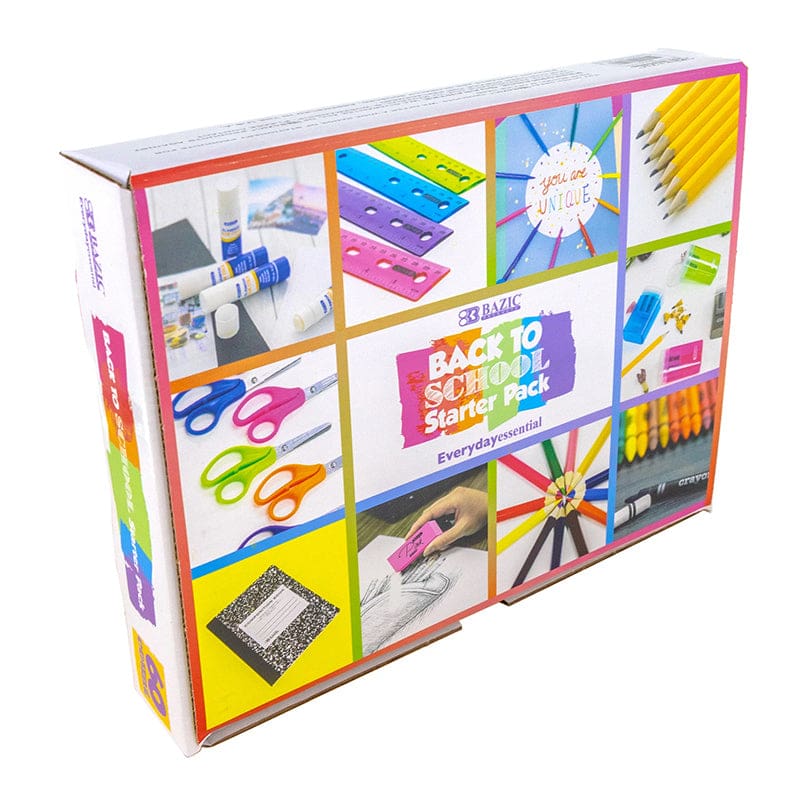 60Ct Back To School Starter Pack - Art & Craft Kits - Bazic Products