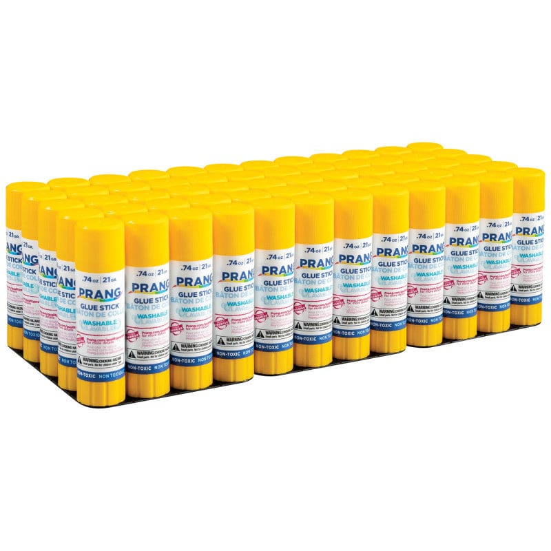 60Ct Prang 74Oz Clear Glue Sticks - Glue/Adhesives - Dixon Ticonderoga Company