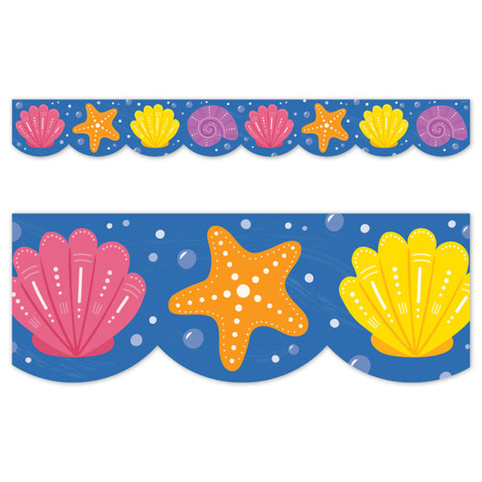 Sea Friends Seashells Ez Border (Pack of 8)