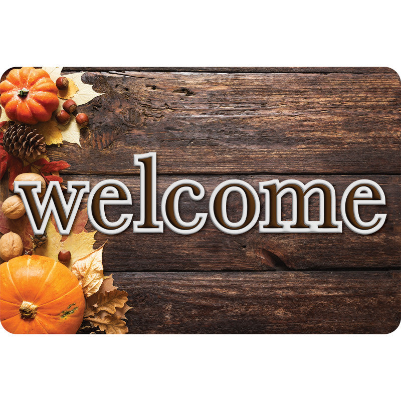Welcome Mat Harvest Nuts 15.5 X 23.5In (Pack of 2)