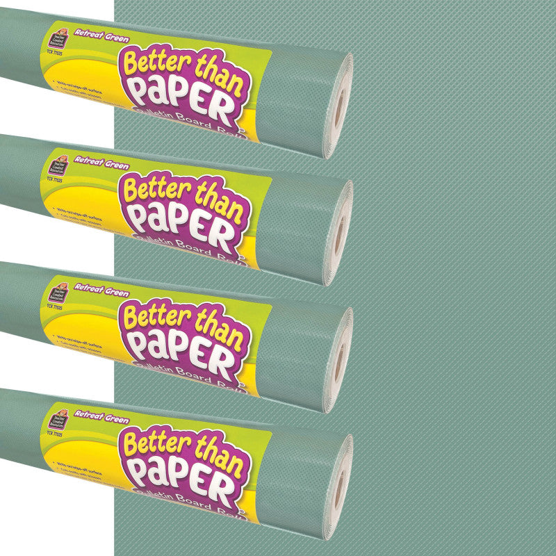 Retreat Green 4Ct Bb Roll 4X12Ft Better Than Paper