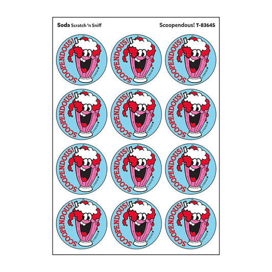 Stinky Stickers Soda Scent Scoopendous (Pack of 12)
