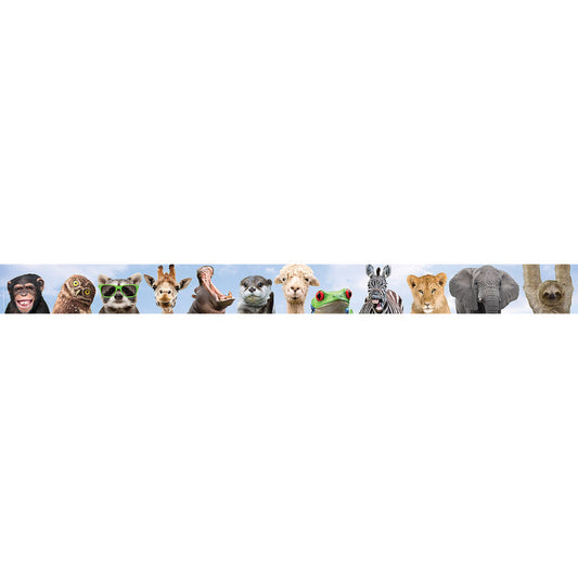 Go Wild Animals Straight Border (Pack of 10)