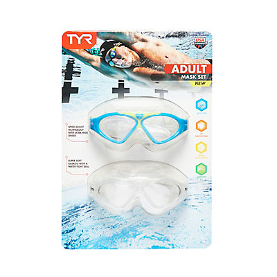 TYR Adult Mask Set, 2 pk. - Assorted