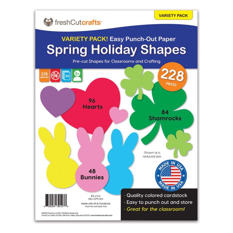 Spring Holiday Paper Cutouts