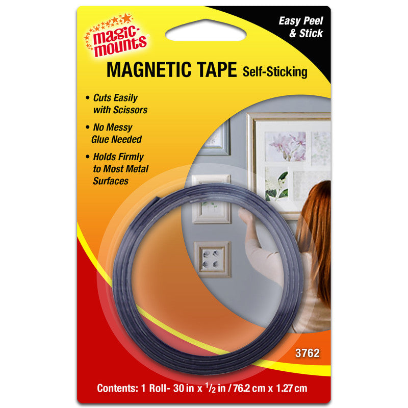 Magnetic Tape 1/2In X 30In Roll (Pack of 12)