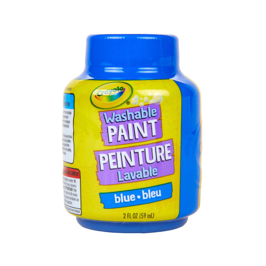Blue Crayola 2Oz Washable Paint (Pack of 12)