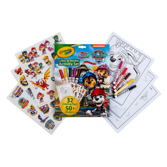 Paw Patrol Color & Sticker Activity (Pack of 6)