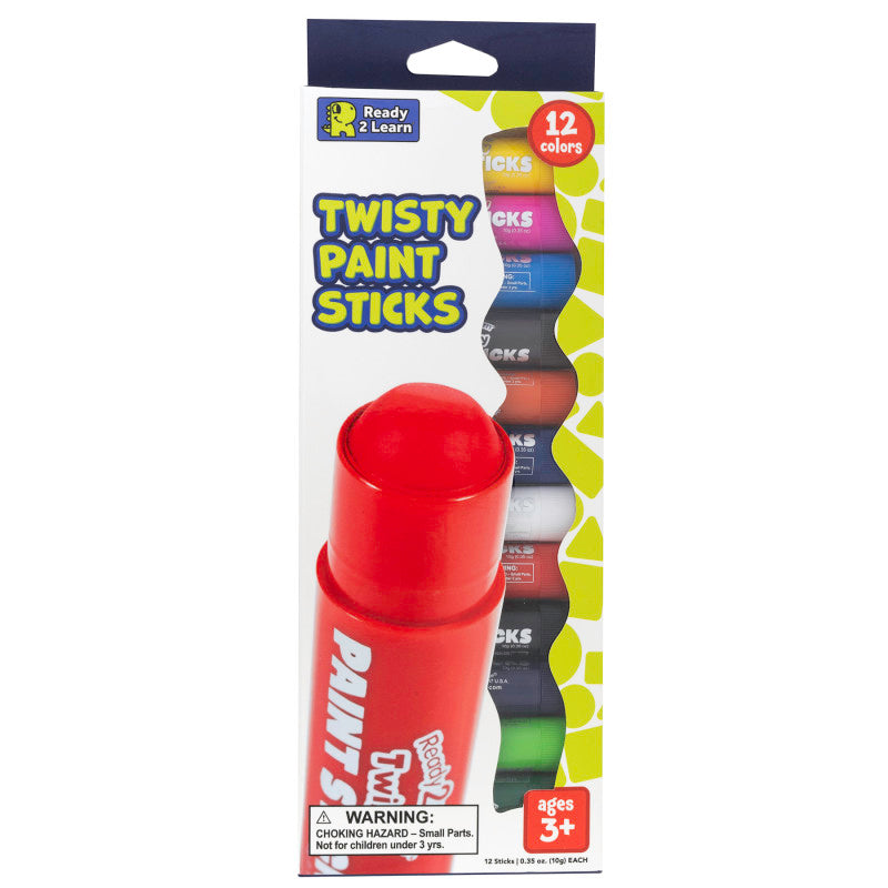 R2L Twisty Paint Sticks Set Of 12 (Pack of 6)