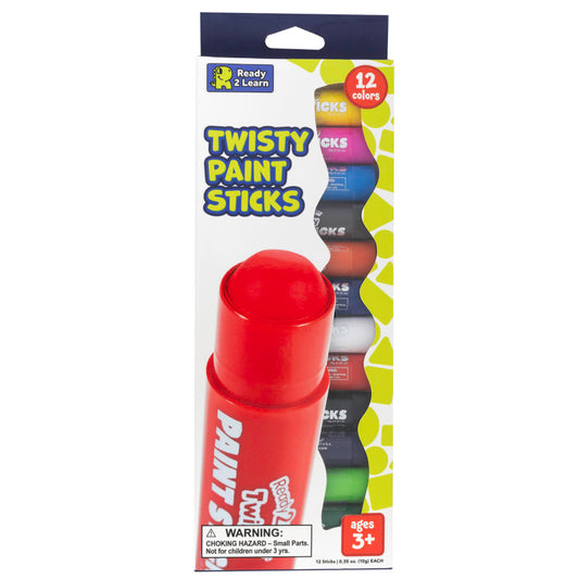 R2L Twisty Paint Sticks Set Of 12 (Pack of 6)