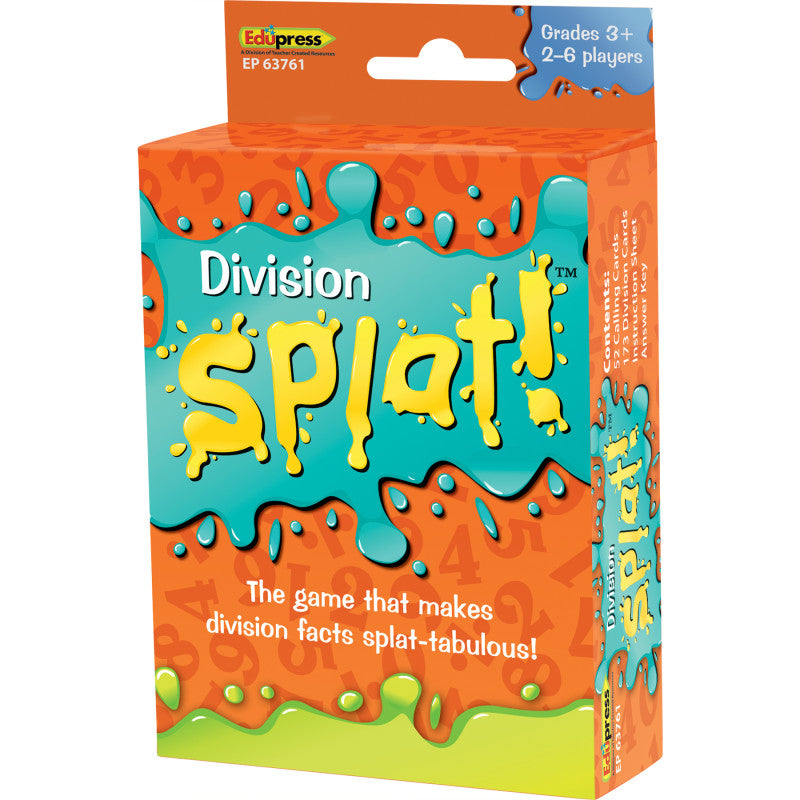Math Splat Game Division (Pack of 3)