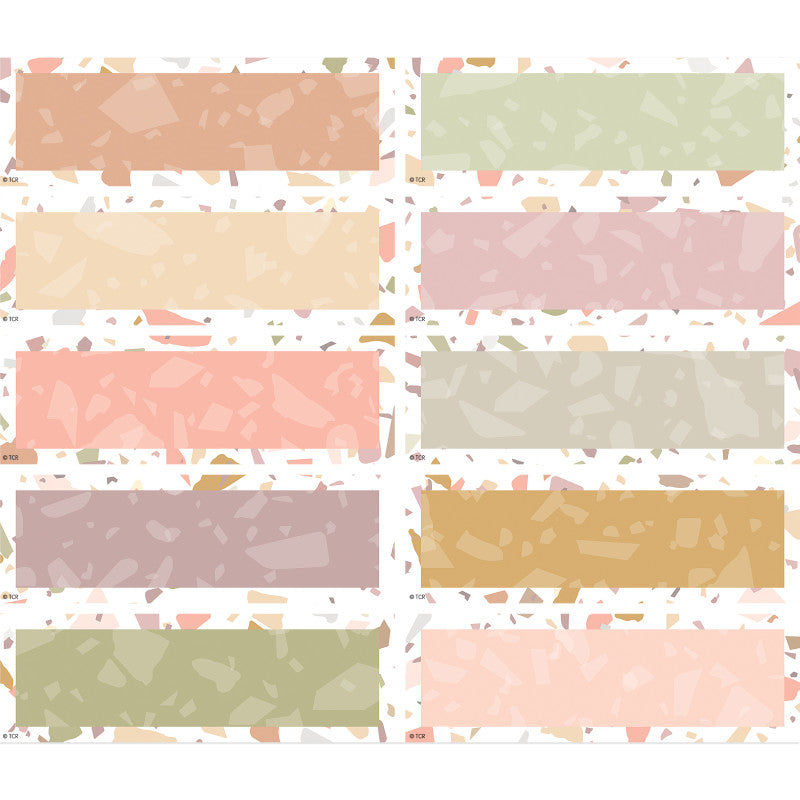 Terrazzo Tones Magnetic Labels Accents (Pack of 6)