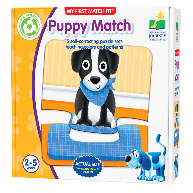 My First Match It Puppy Match (Pack of 6)