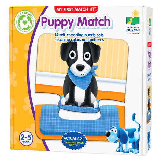 My First Match It Puppy Match (Pack of 6)