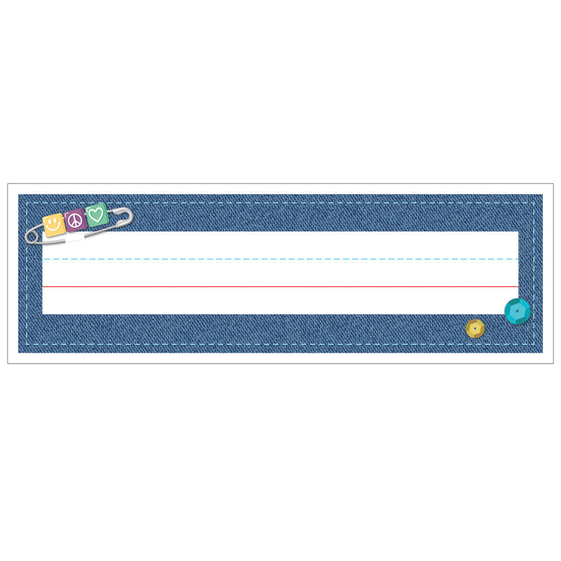 Crafty & Cool Name Plates (Pack of 10)