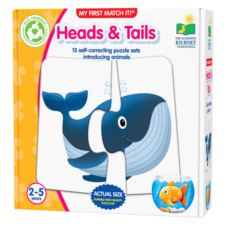 My First Match It Head And Tails (Pack of 6)