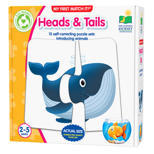 My First Match It Head And Tails (Pack of 6)