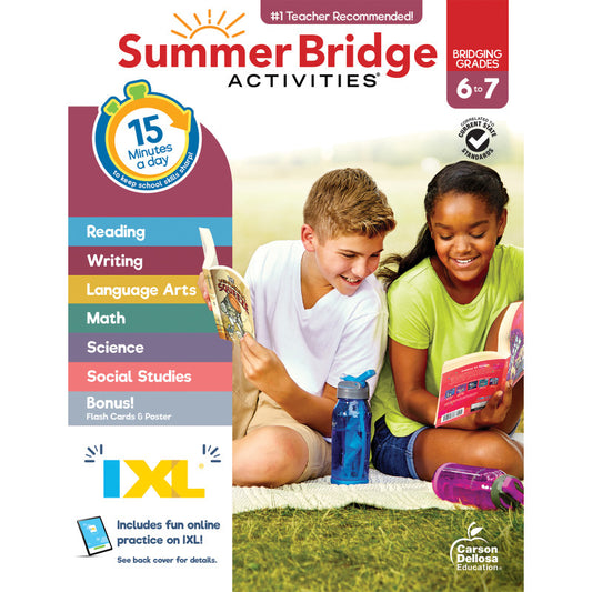 Summer Bridge Activities Gr 6 - 7 (Pack of 3)