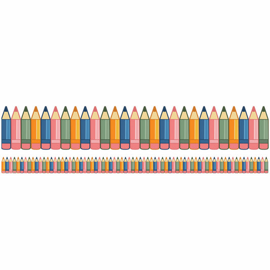 Diecut Pencils Deco Trim (Pack of 12)