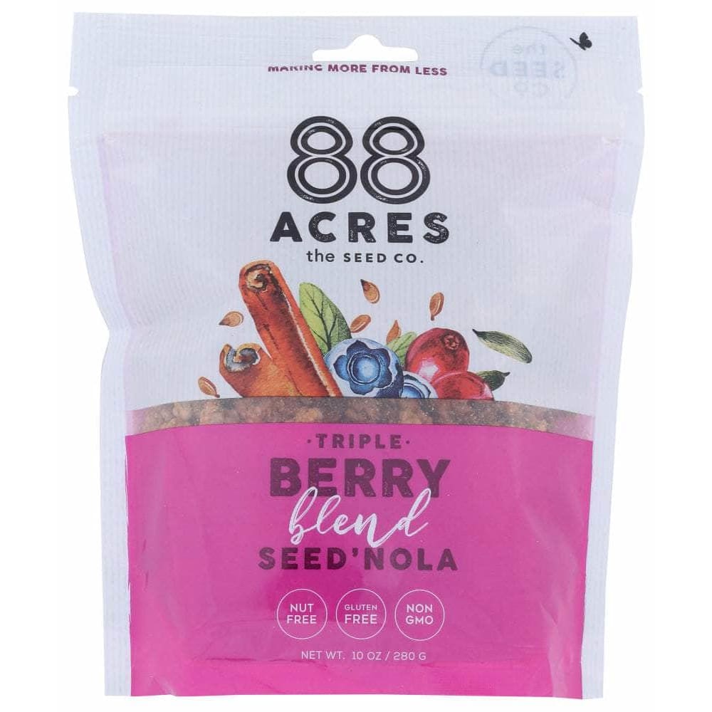 88 Acres 88 Acres Triple Berry Blend Seed'Nola, 10 oz