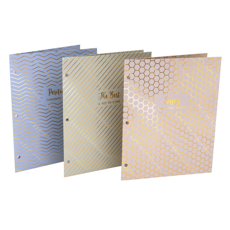 Haze 2-Pocket Portfolio Letter 6Pk (Pack of 6)
