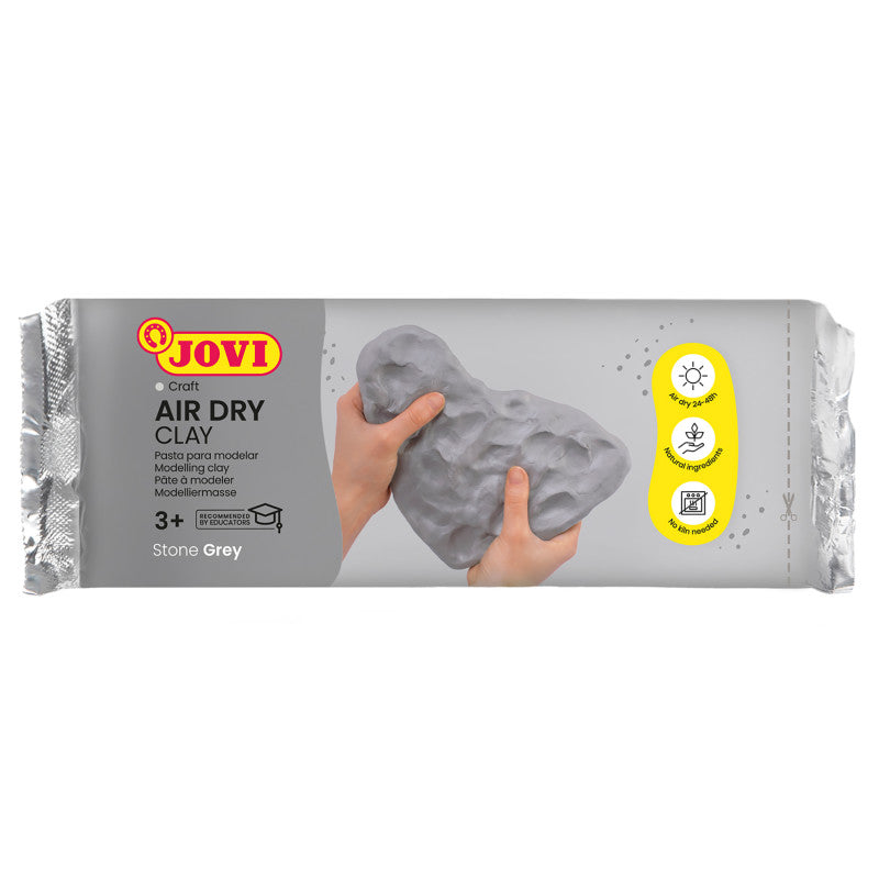 Air Dry Clay Grey 2.2 Lb Bar (Pack of 6)