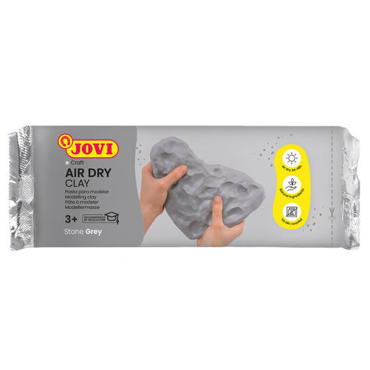Air Dry Clay Grey 2.2 Lb Bar (Pack of 6)
