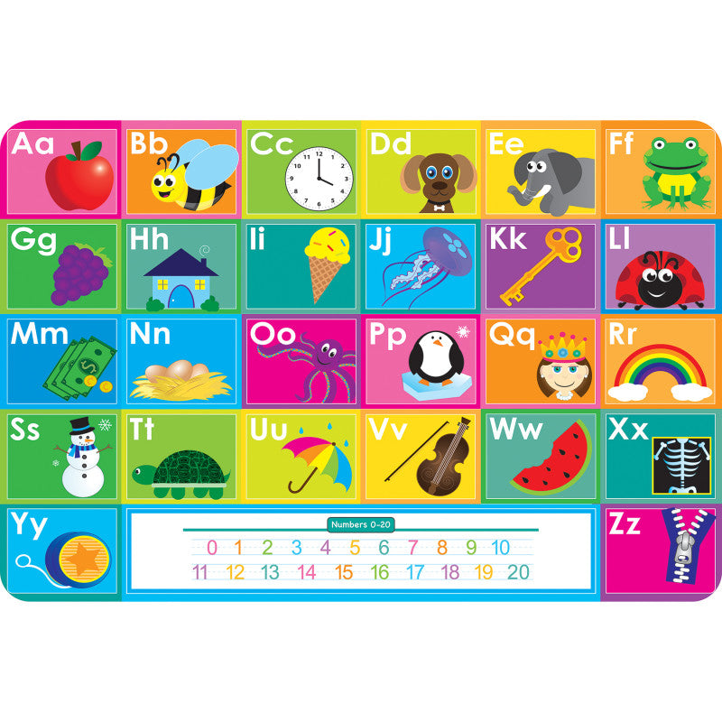 Welcome Mat 15.5X23.5 Abc Pictures (Pack of 2)