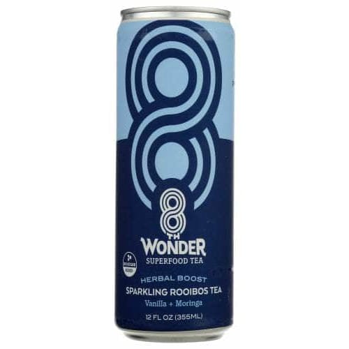 8TH WONDER Grocery > Beverages > Coffee, Tea & Hot Cocoa 8TH WONDER: Herbal Boost Sparkling Rooibos Tea, 12 fo