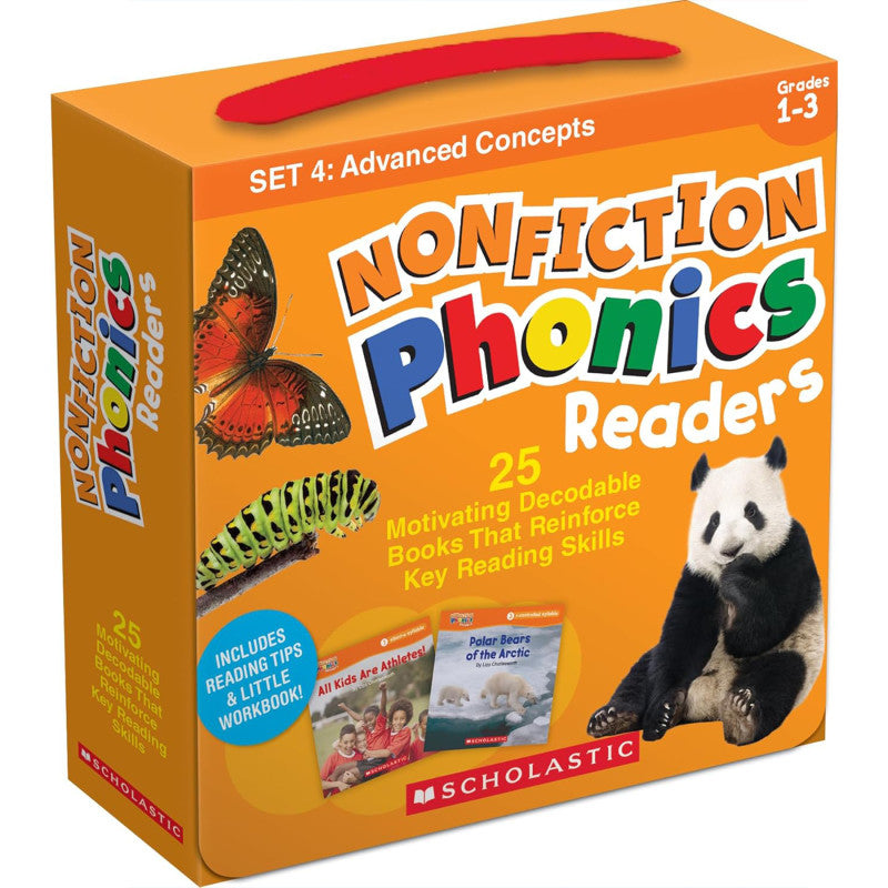 Nonfic Phonics Readers Set 4 Single Advanced Concepts (Pack of 2)