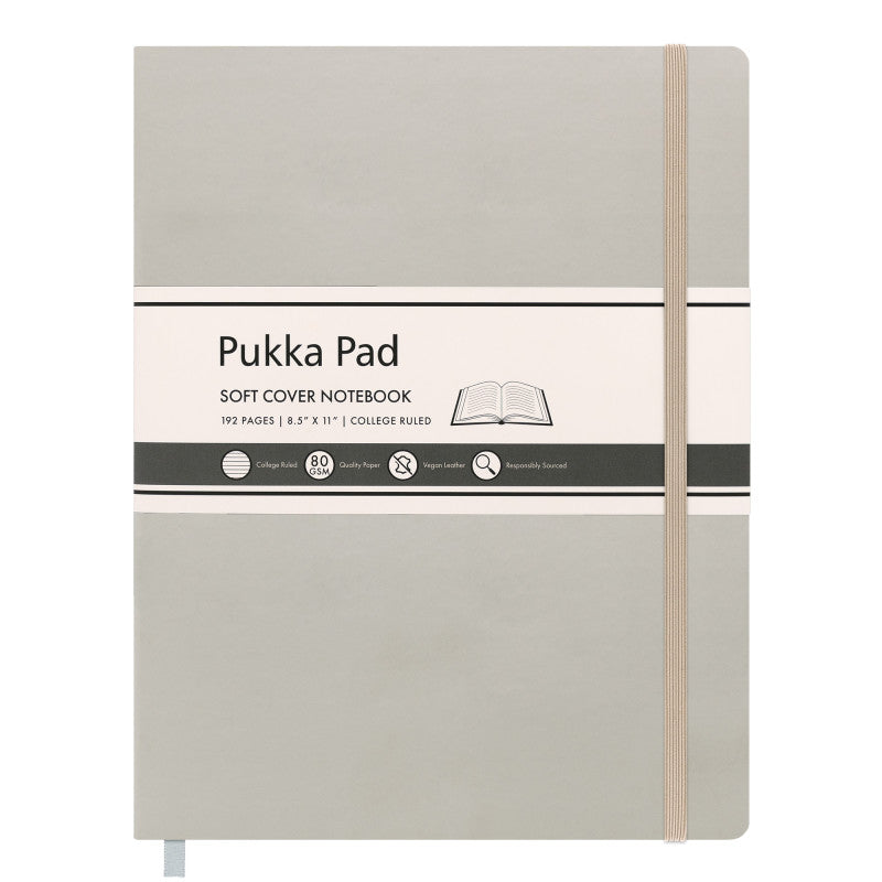 Soft Cover Letter College Oatmeal (Pack of 2)