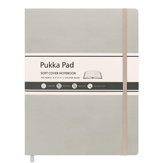 Soft Cover Letter College Oatmeal (Pack of 2)
